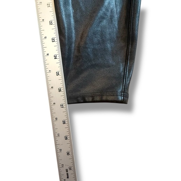 SPANX Faux Leather Leggings - Black 3X - Picture 11 of 13